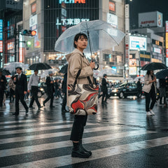 Tote Bag - Crimson Flux | Drese Art