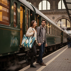 Tote Bag - Gilded Currents | Drese Art