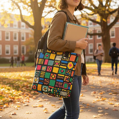 Tote Bag - Tribal Tapestry | Drese Art