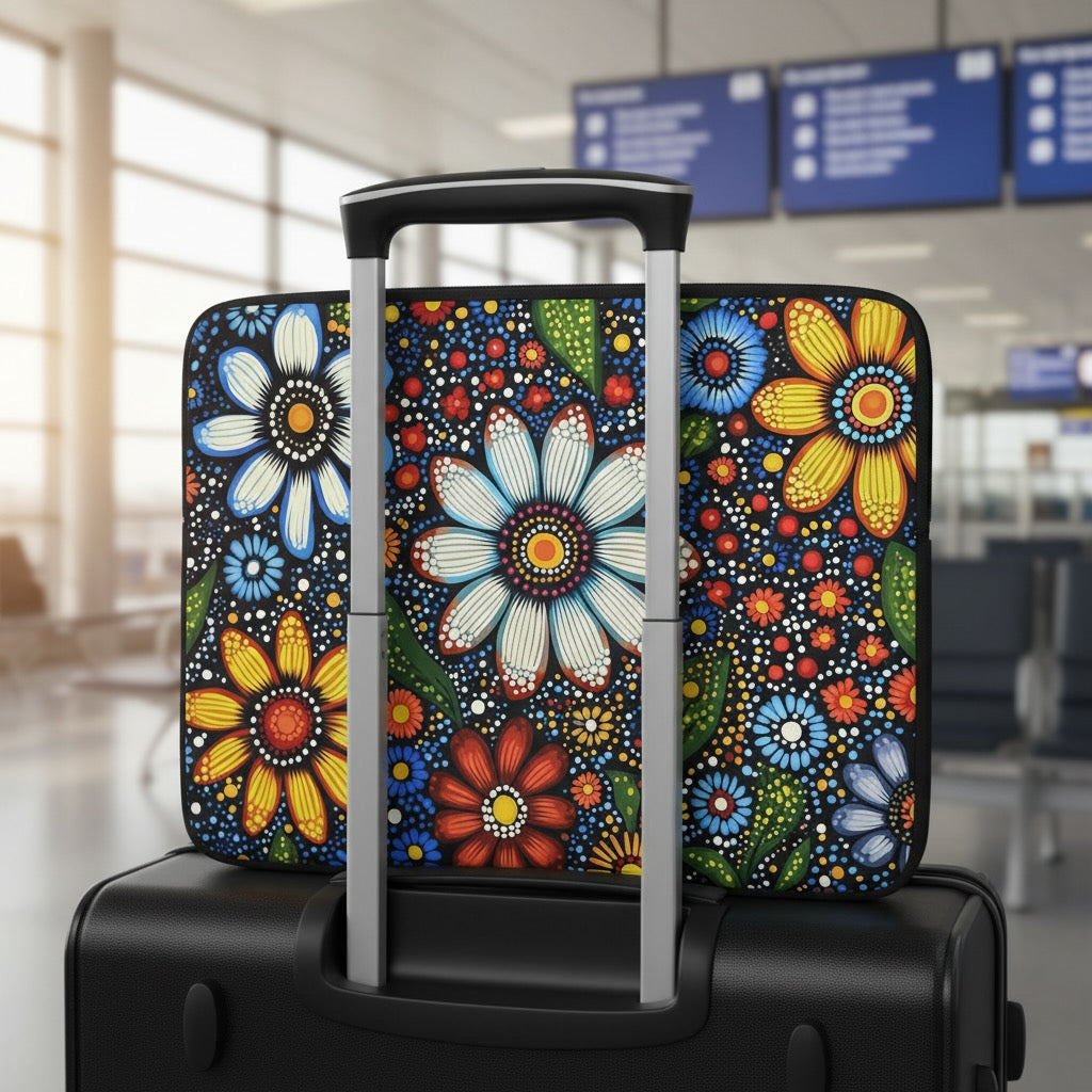 Laptop Sleeve - Blooming Dreamtime | Drese Art