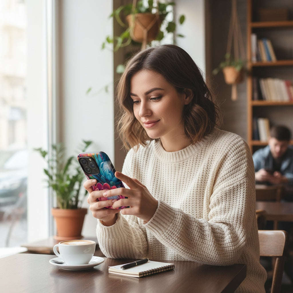 Coque iPhone® - Floral Radiance | Drese Art