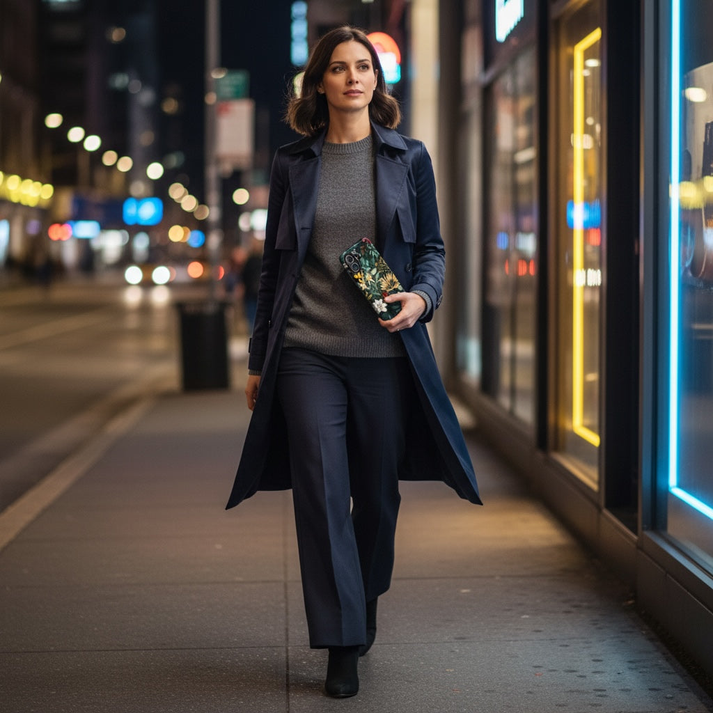 Coque iPhone® - Midnight Bloom | Drese Art