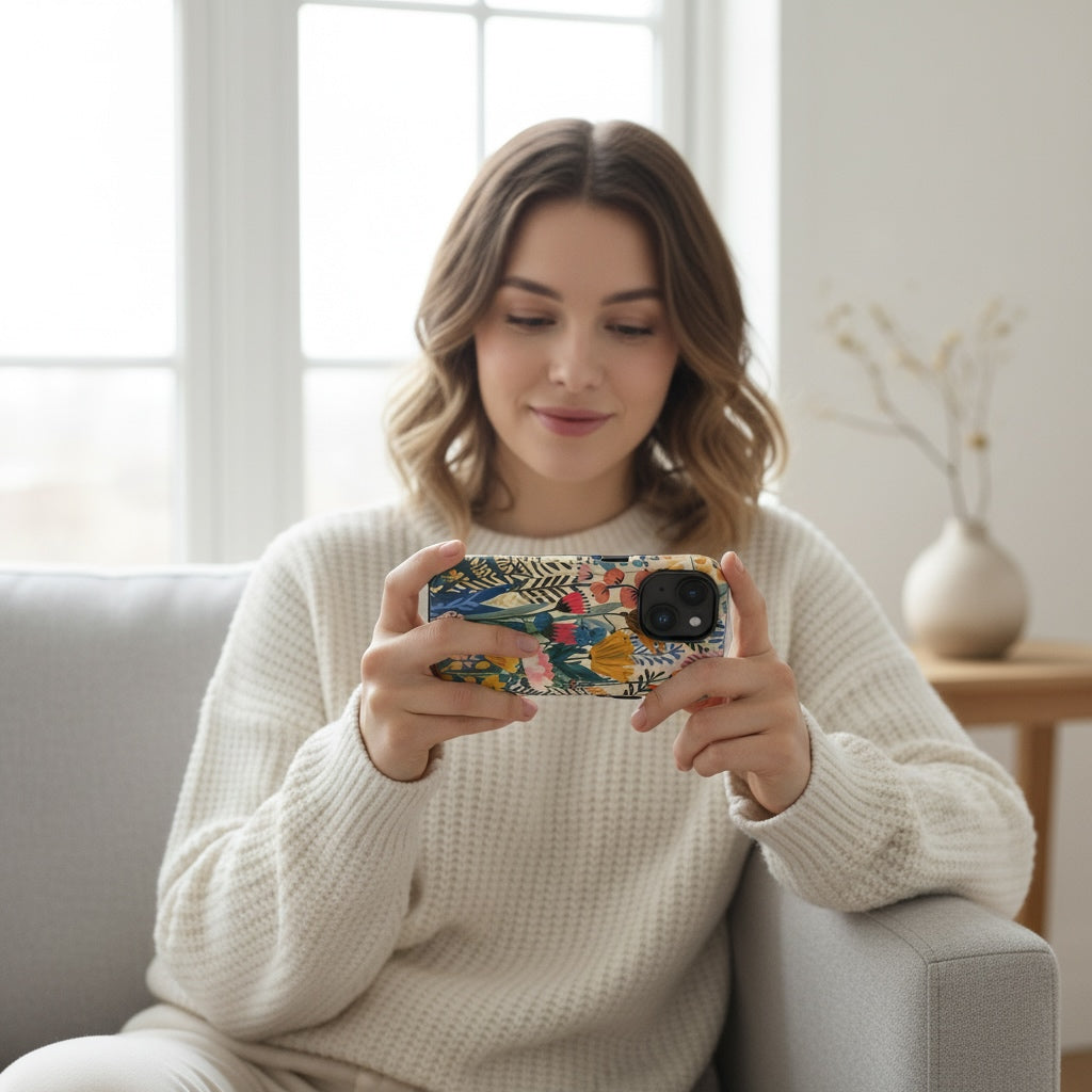 iPhone® Case - Nordic Flora | Drese Art