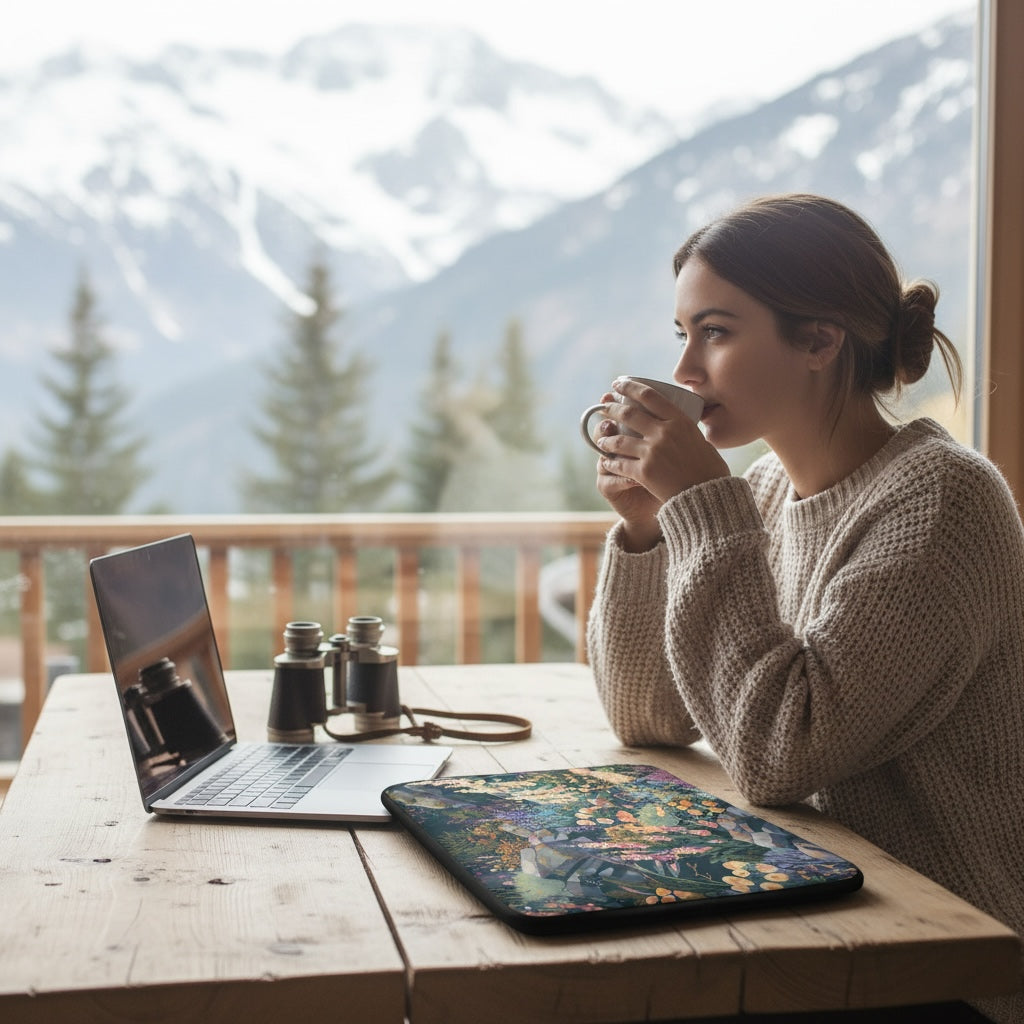 Laptophoes - Alpine Meadow | Drese Art