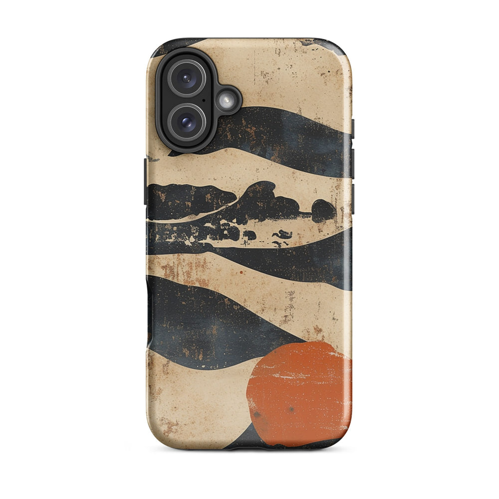Japandi Aesthetic iPhone Case - Eternal Tides Japandi Aesthetic iPhone Case - Eternal Tides