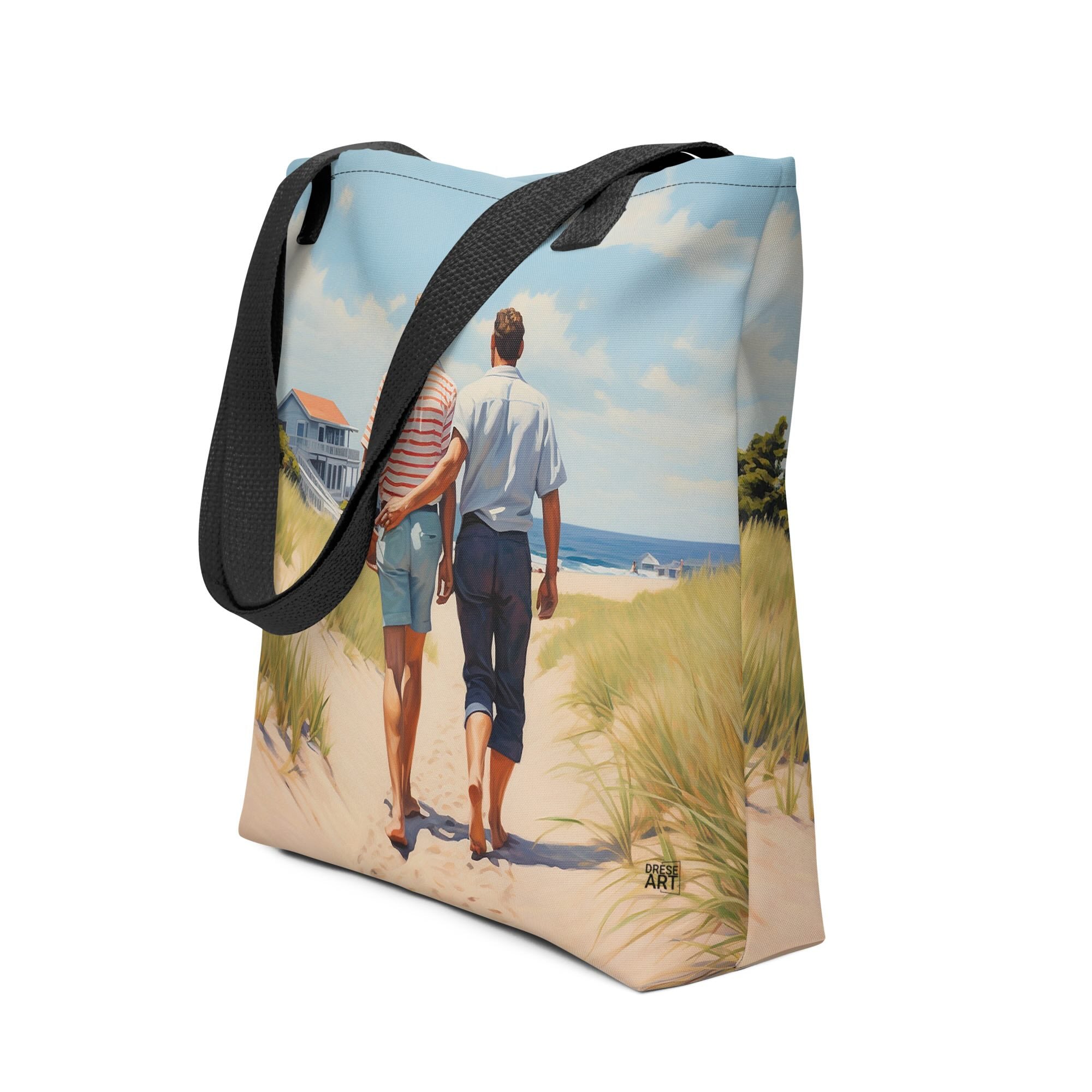 Tote Bag - Spaziergang am Strand | Drese Art