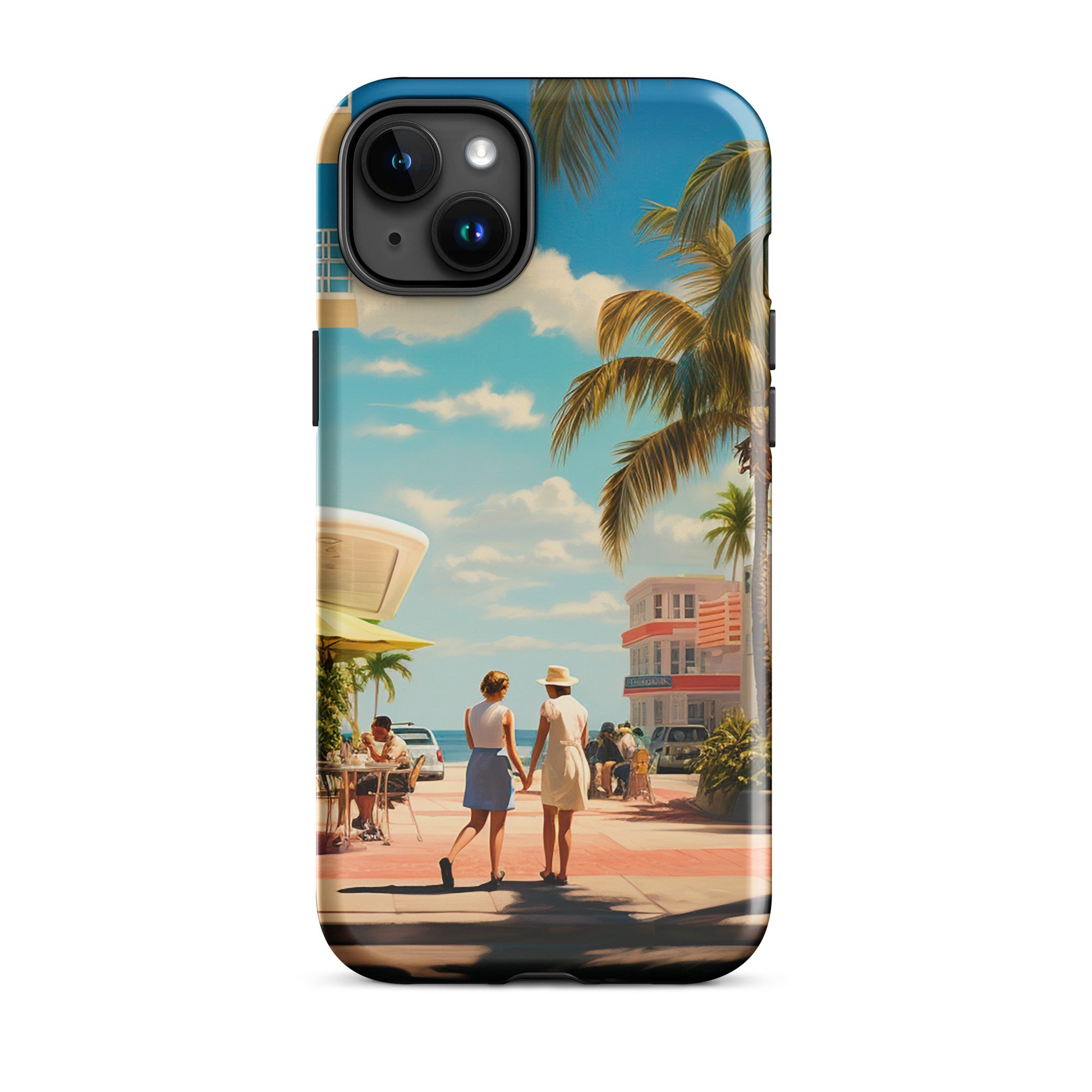 Coque iPhone® - Miami Rétro | Drese Art