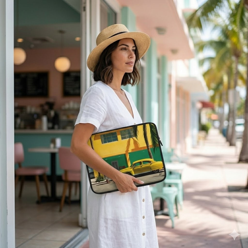 Laptop-Hülle - Miami Mid-Century | Drese Art