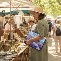 Custodia laptop - Colline di lavanda | Drese Art