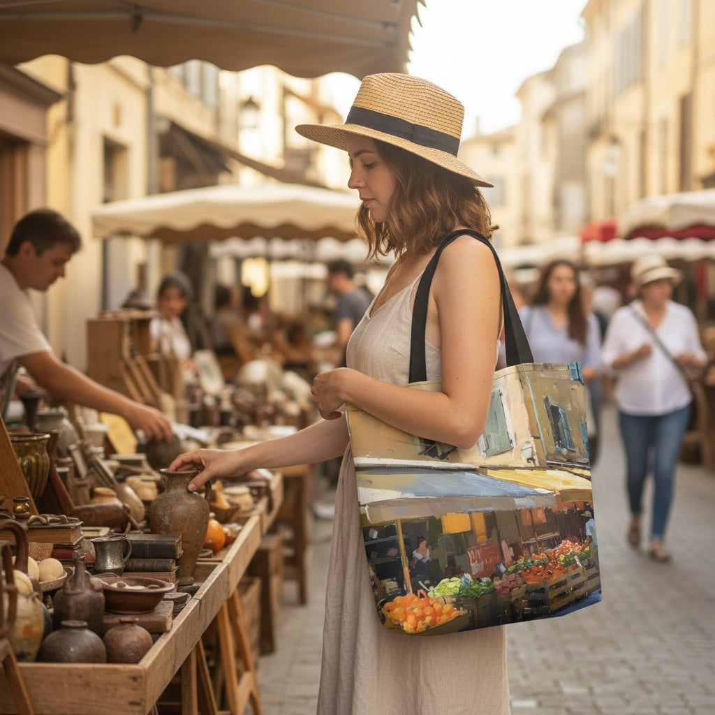 Tote Bag - Goldenes Provence | Drese Art