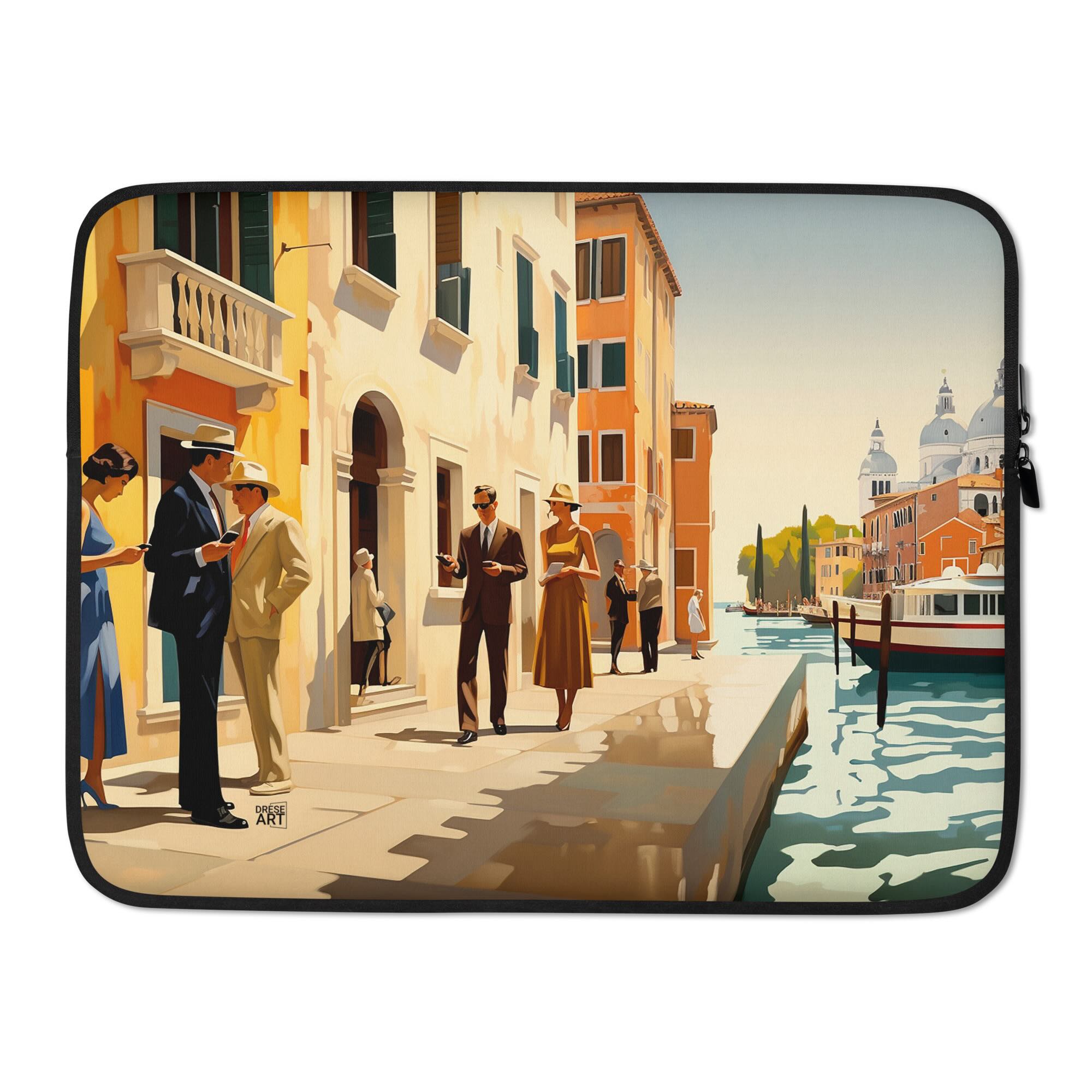 Custodia laptop - Canale di Venezia | Drese Art