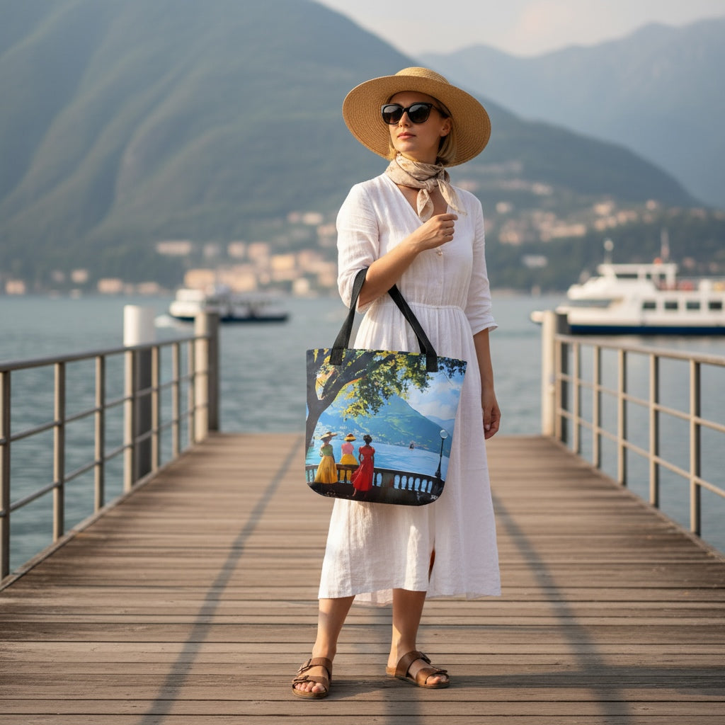 Sac tote - Beauté éternelle de Côme | Drese Art