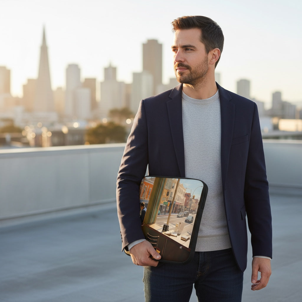 Housse ordinateur portable - San Francisco Escape | Drese Art