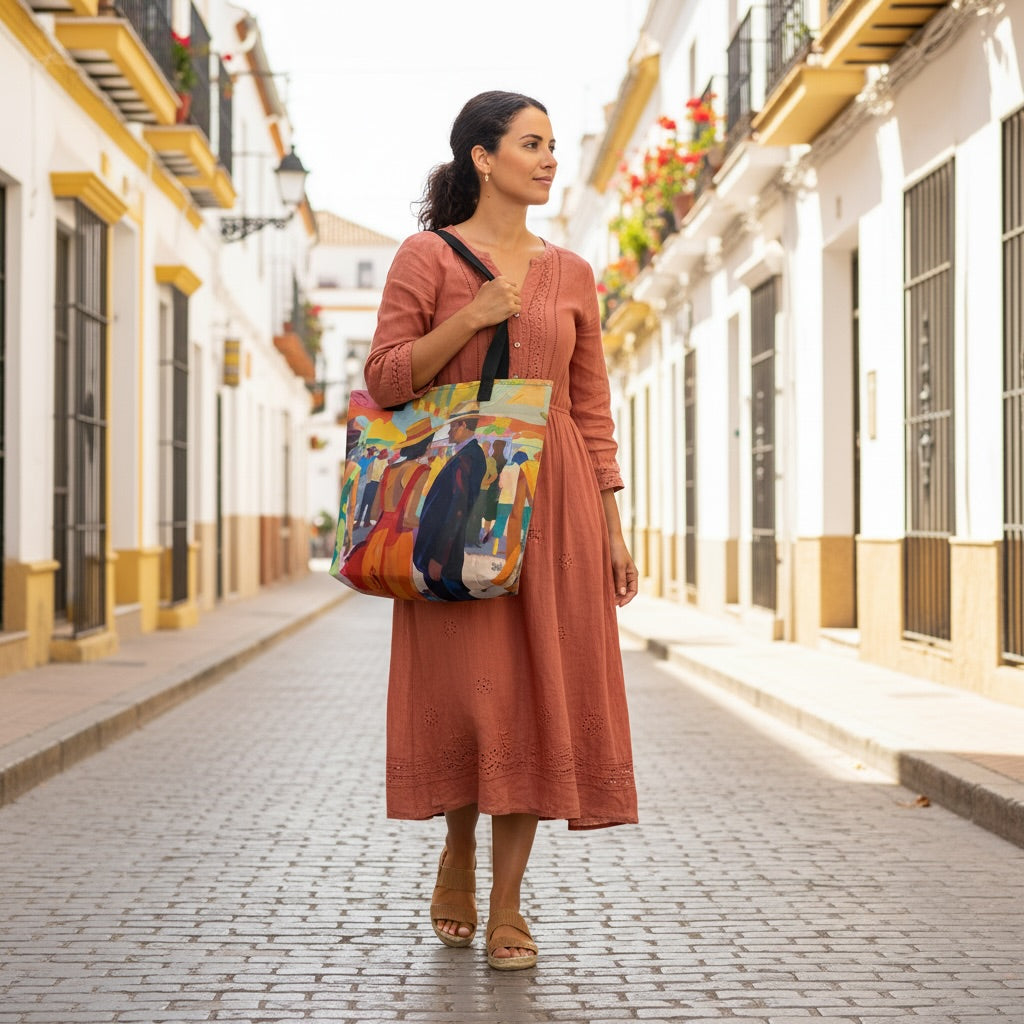 Tote Bag - Colors of Seville | Drese Art