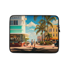 Laptop Sleeve - Miami Retro | Drese Art