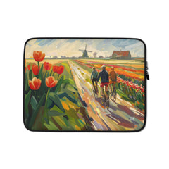 Laptop Sleeve - Through Tulip Fields | Drese Art