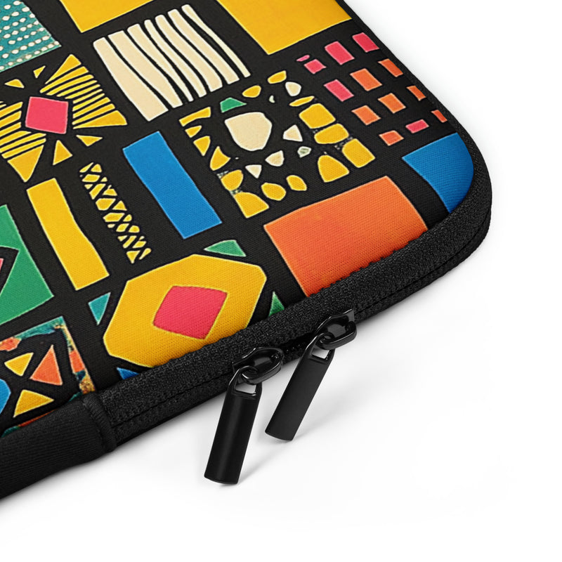 backpack laptop sleeve colorful African-Inspired Tribal Laptop Sleeve - Tribal Tapestry