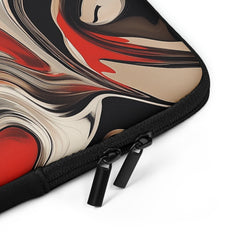 Laptop Sleeve - Crimson Flux | Drese Art