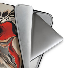 Laptop Sleeve - Crimson Flux | Drese Art