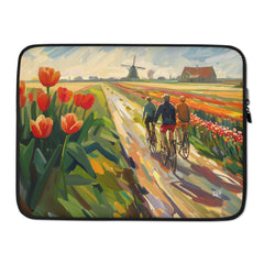Laptop Sleeve - Through Tulip Fields | Drese Art