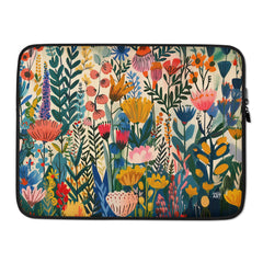 Housse ordinateur portable - Délice floral nordique | Drese Art