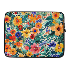 Laptop Sleeve - Blossoms of Iberia | Drese Art