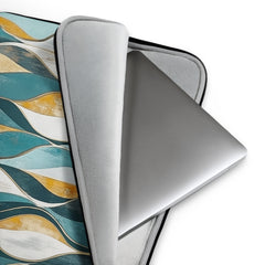 Laptop-Hülle - Gilded Currents | Drese Art