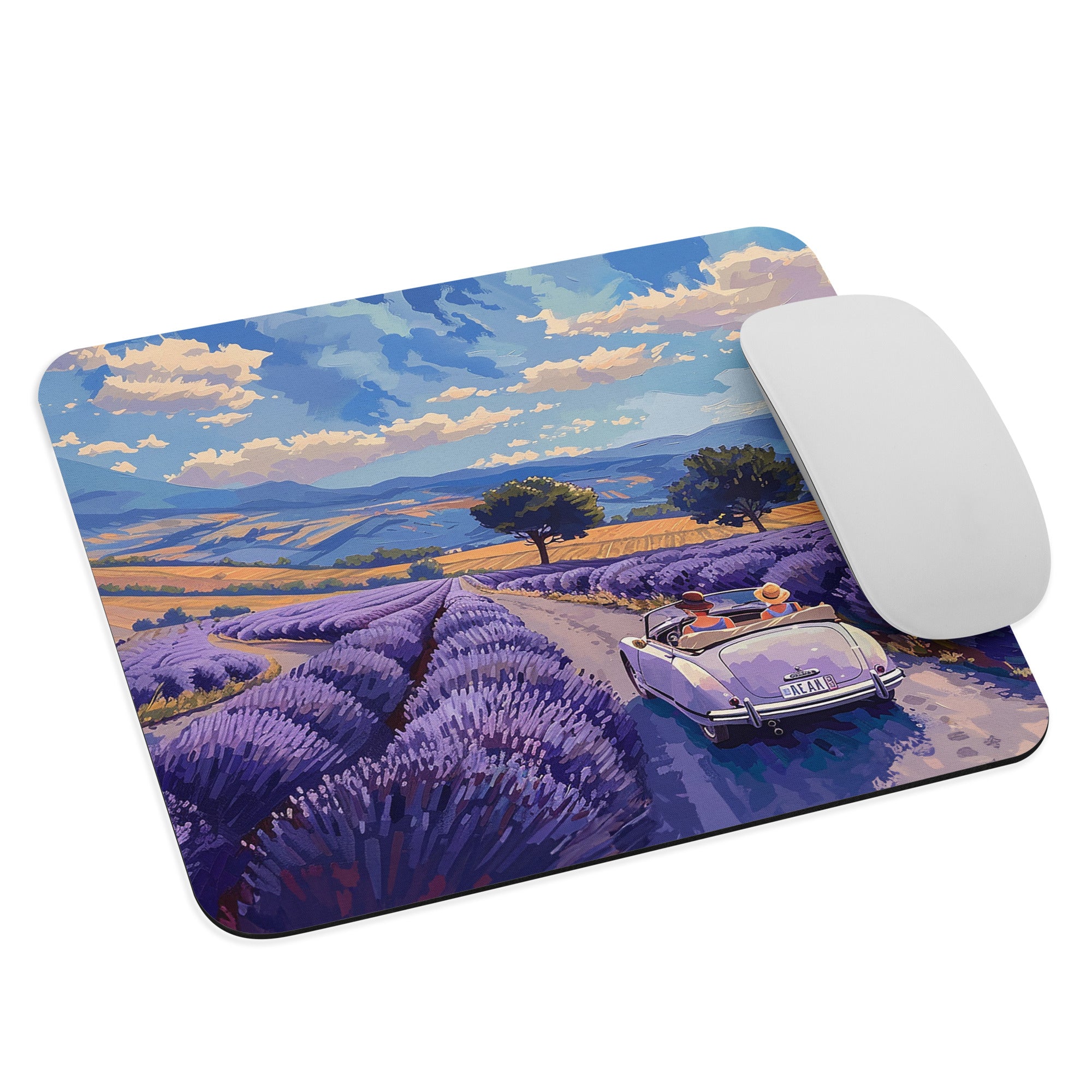 Mouse Pad - Lavender Hills | Drese Art