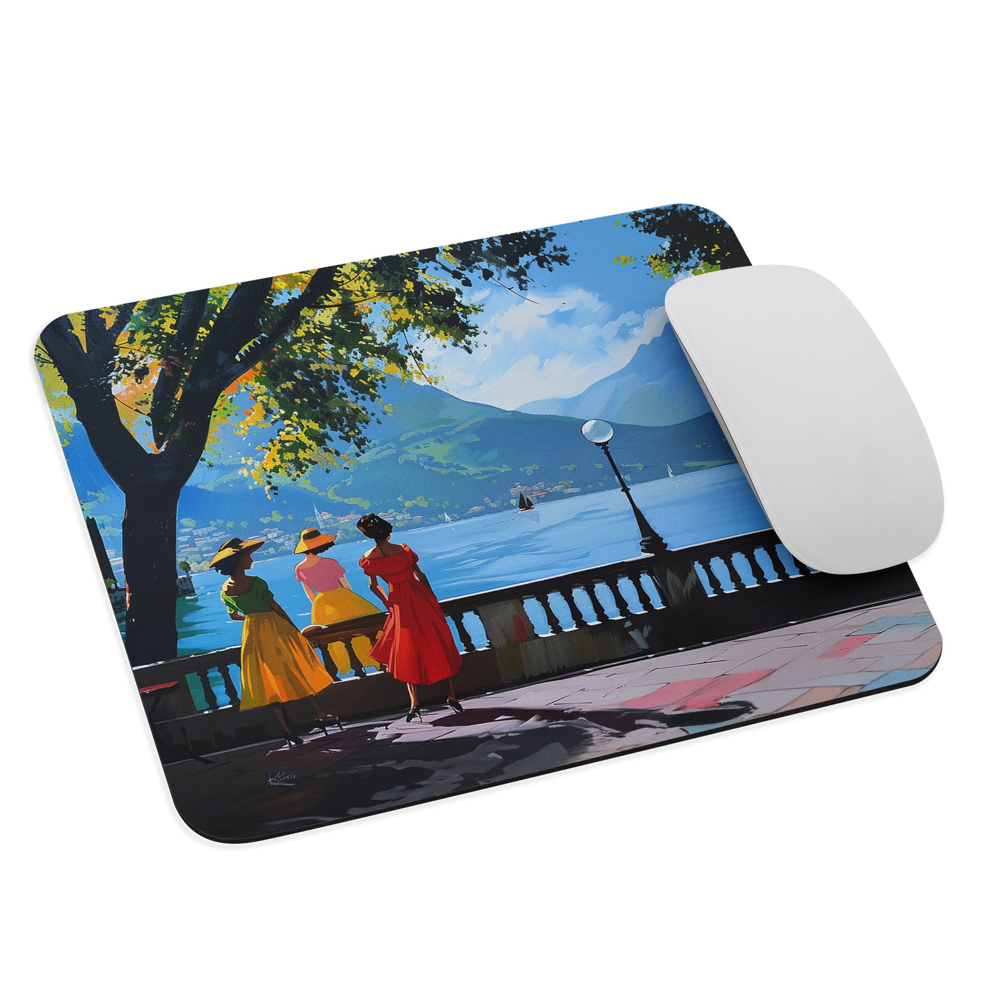 Mouse Pad - Eternal Beauty of Como | Drese Art