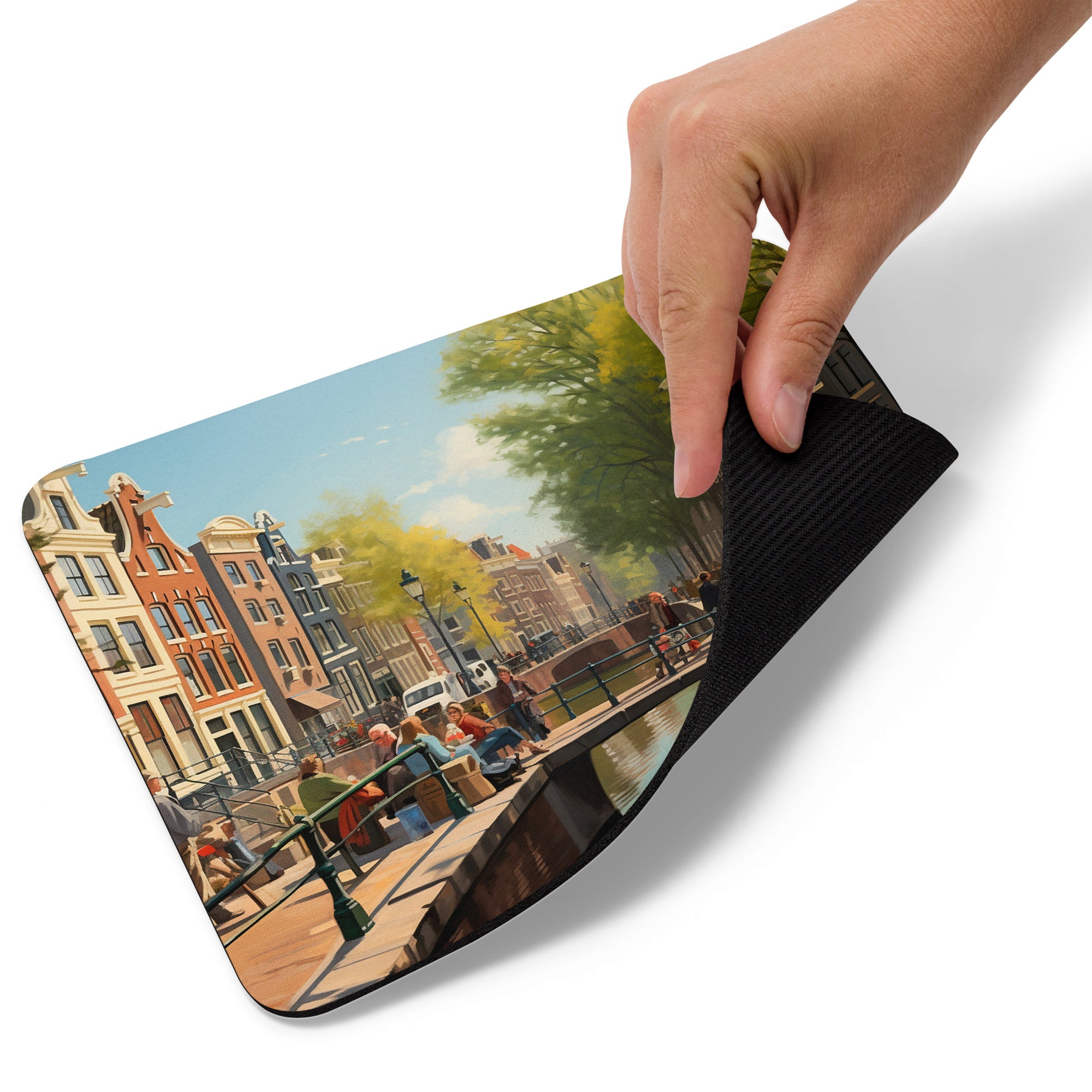 Mouse Pad - Amsterdam Canal | Drese Art