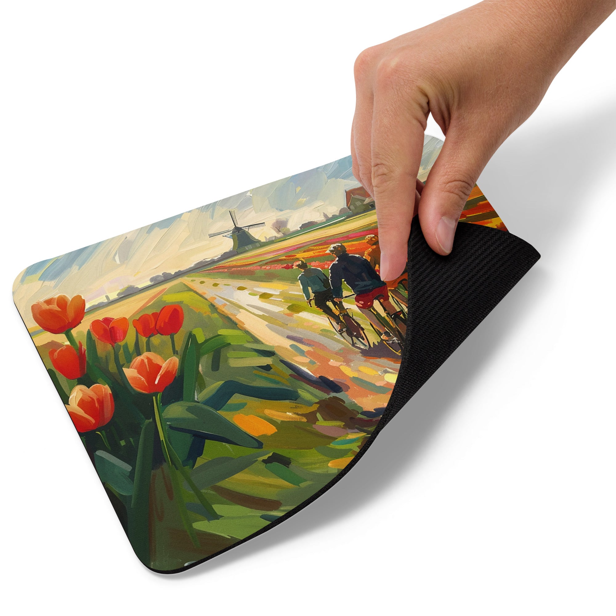 Mouse Pad - Through Tulip Fields | Drese Art