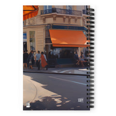 Spiral Notebook - Paris Café | Drese Art