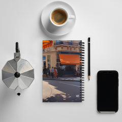 Spiral Notebook - Paris Café | Drese Art