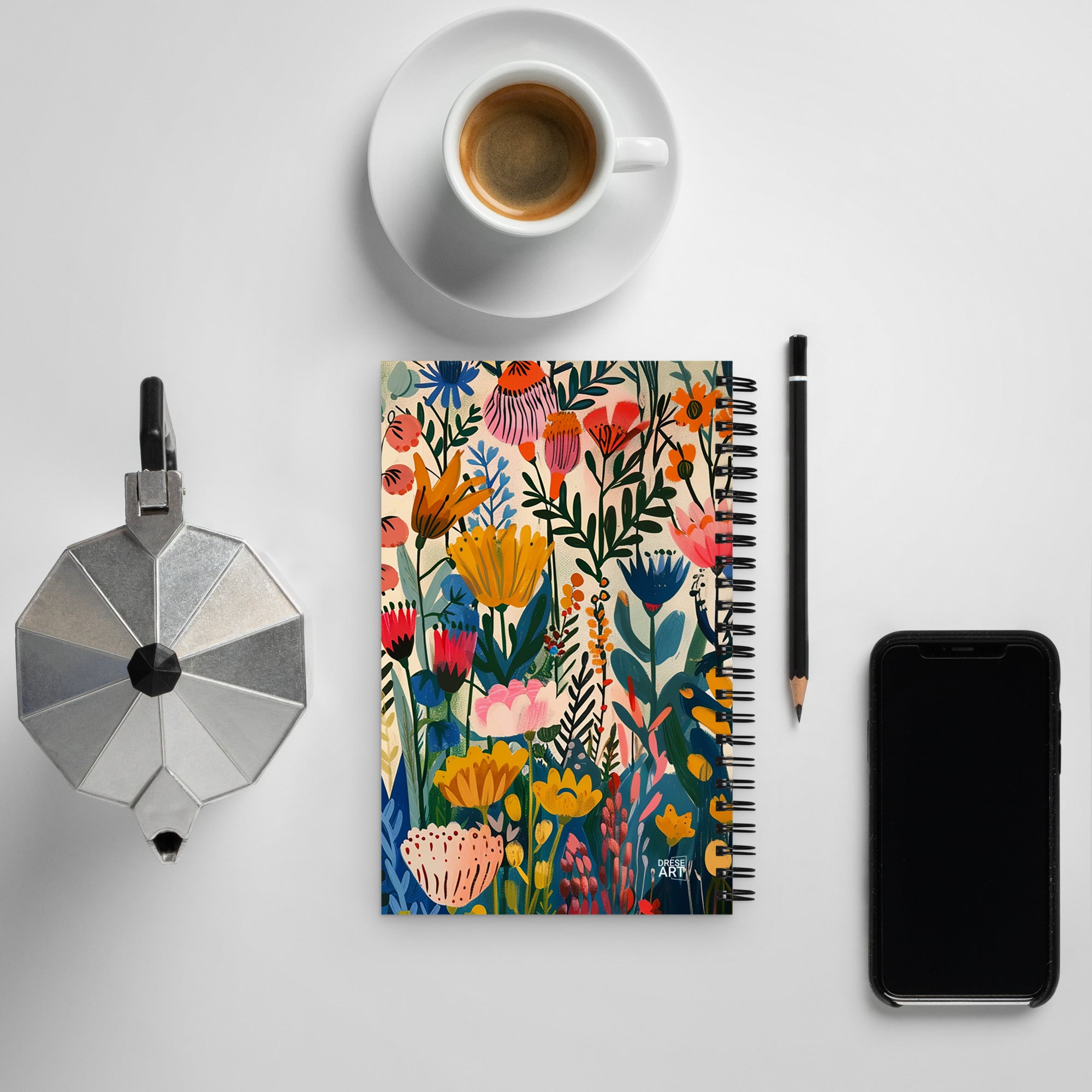 Cahier - Délice floral nordique | Drese Art