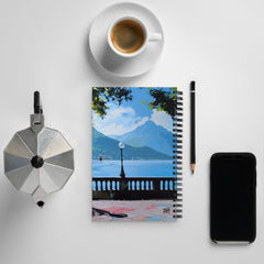 Spiral Notebook - Eternal Beauty of Como | Drese Art