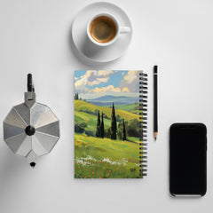 Spiral Notebook - Tuscan Splendor | Drese Art