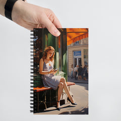 Spiral Notebook - Paris Café | Drese Art