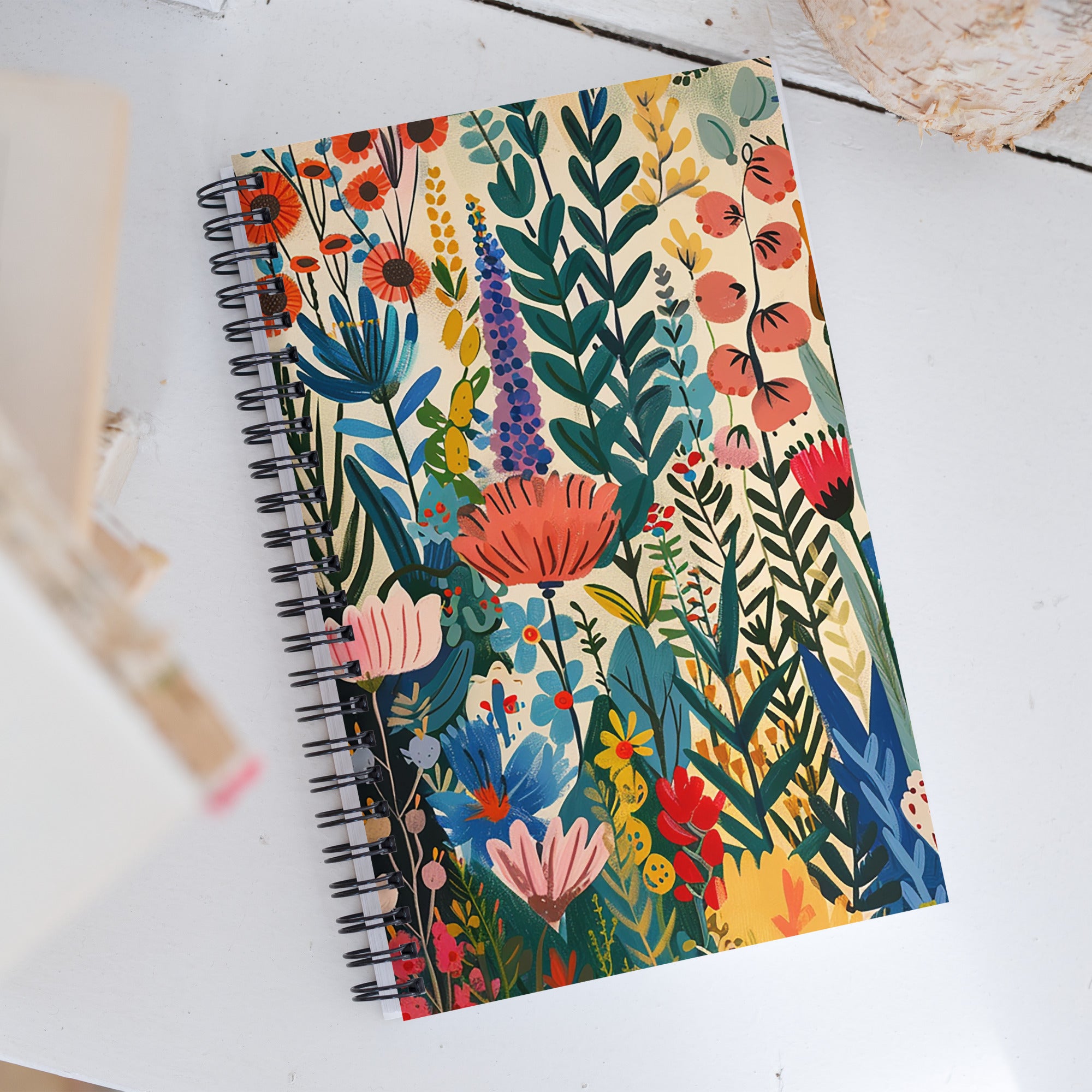 Cuaderno - Nordic Floral Delight | Drese Art