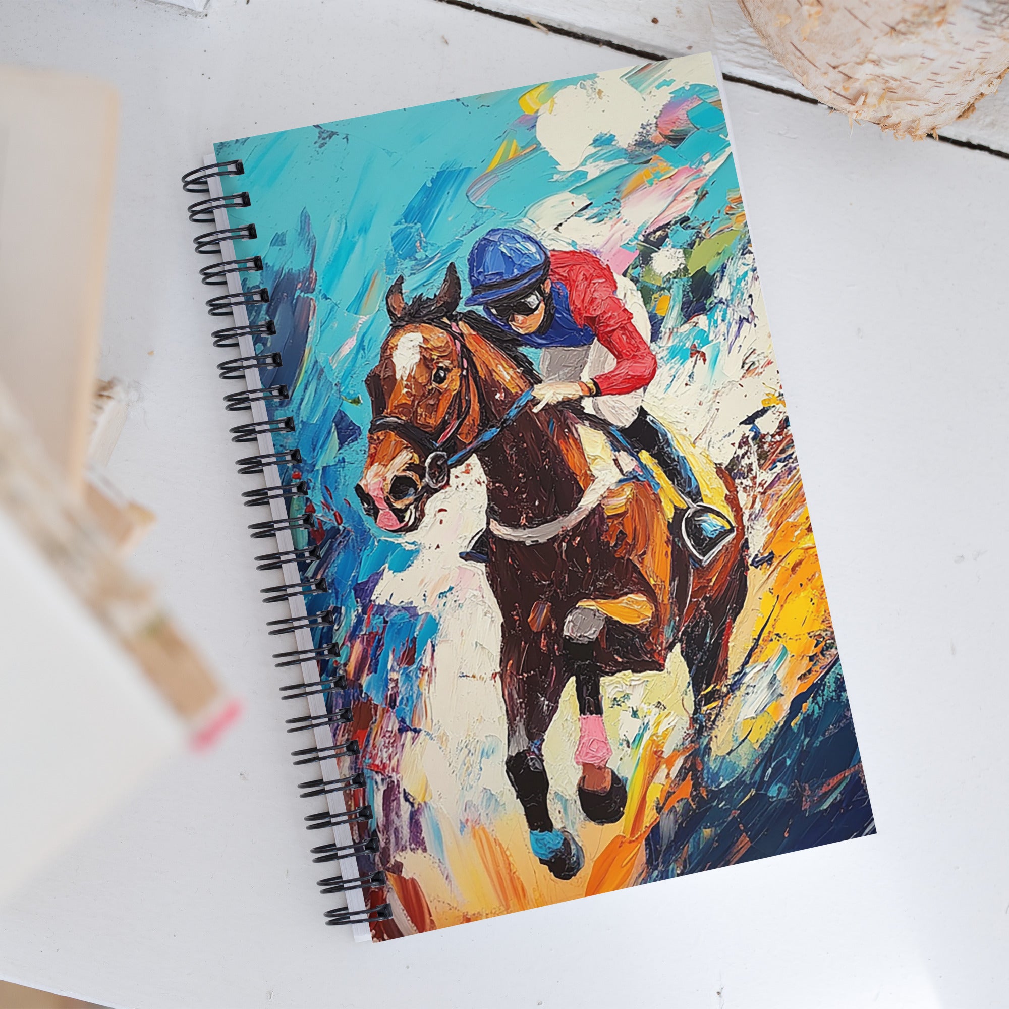 Notitieboek - Vivid Gallop | Drese Art