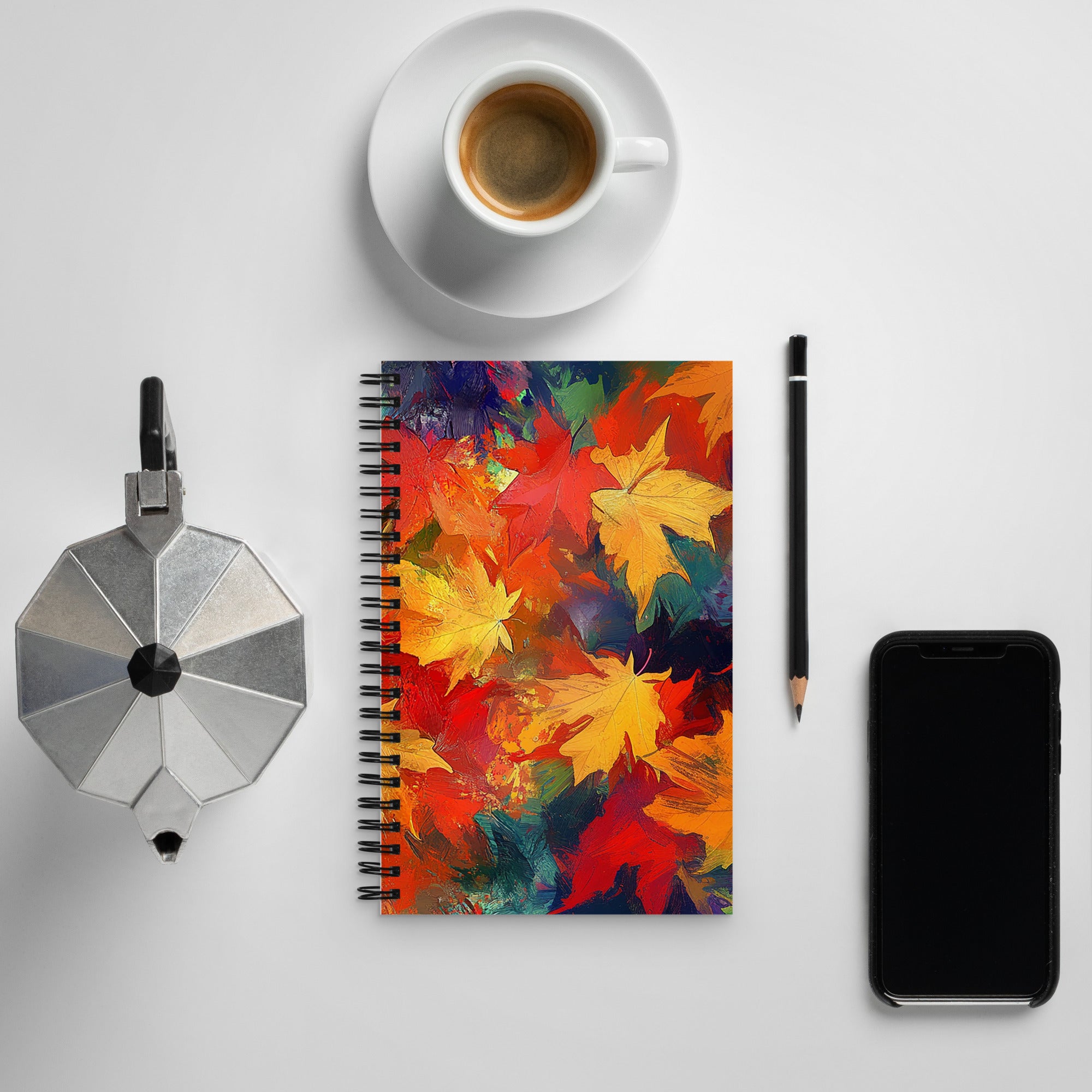 Spiral Notebook - Autumn Dance | Drese Art