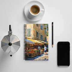 Spiral Notebook - Golden Provence | Drese Art