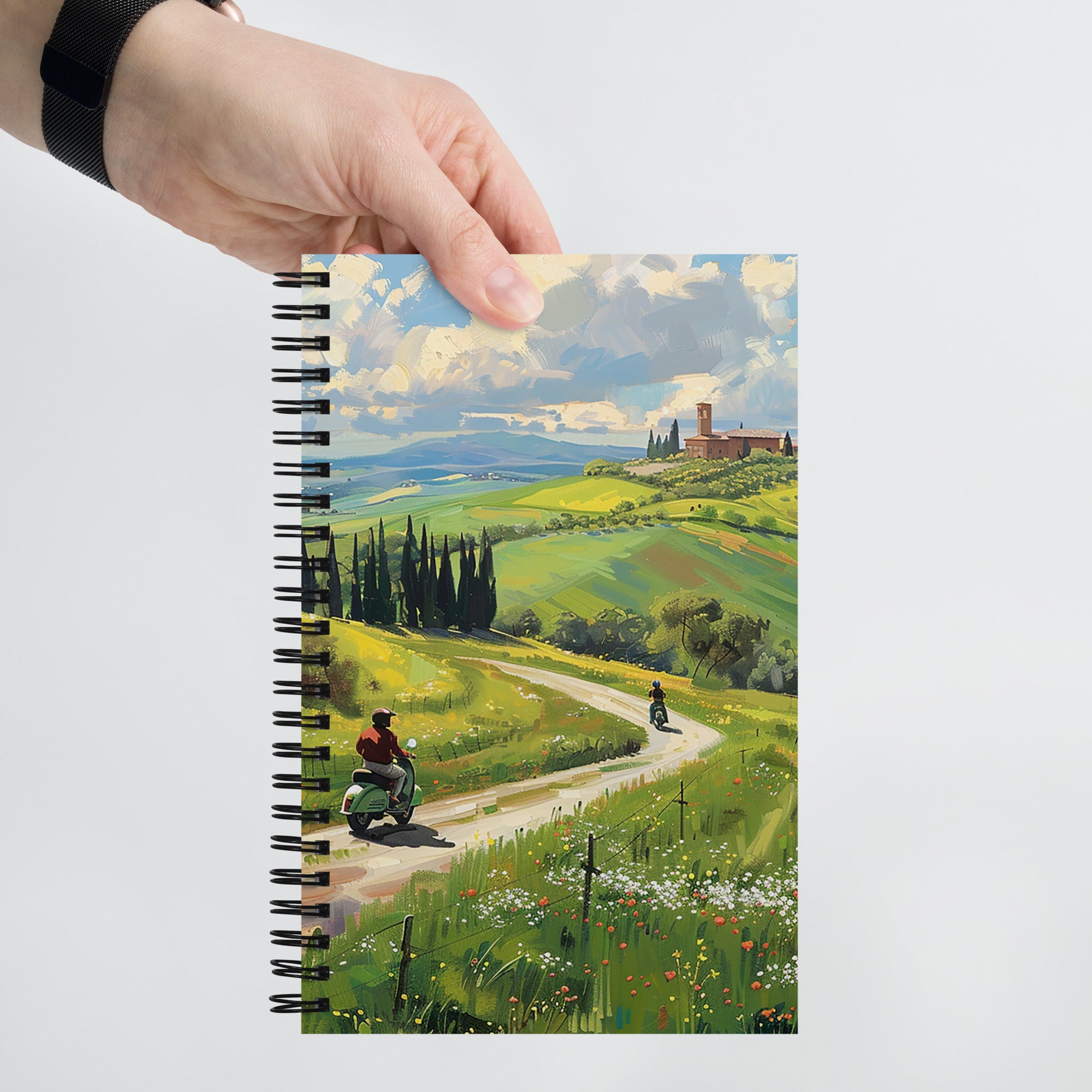 Spiral Notebook - Tuscan Splendor | Drese Art