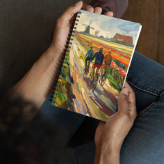 Notitieboek - Through Tulip Fields | Drese Art