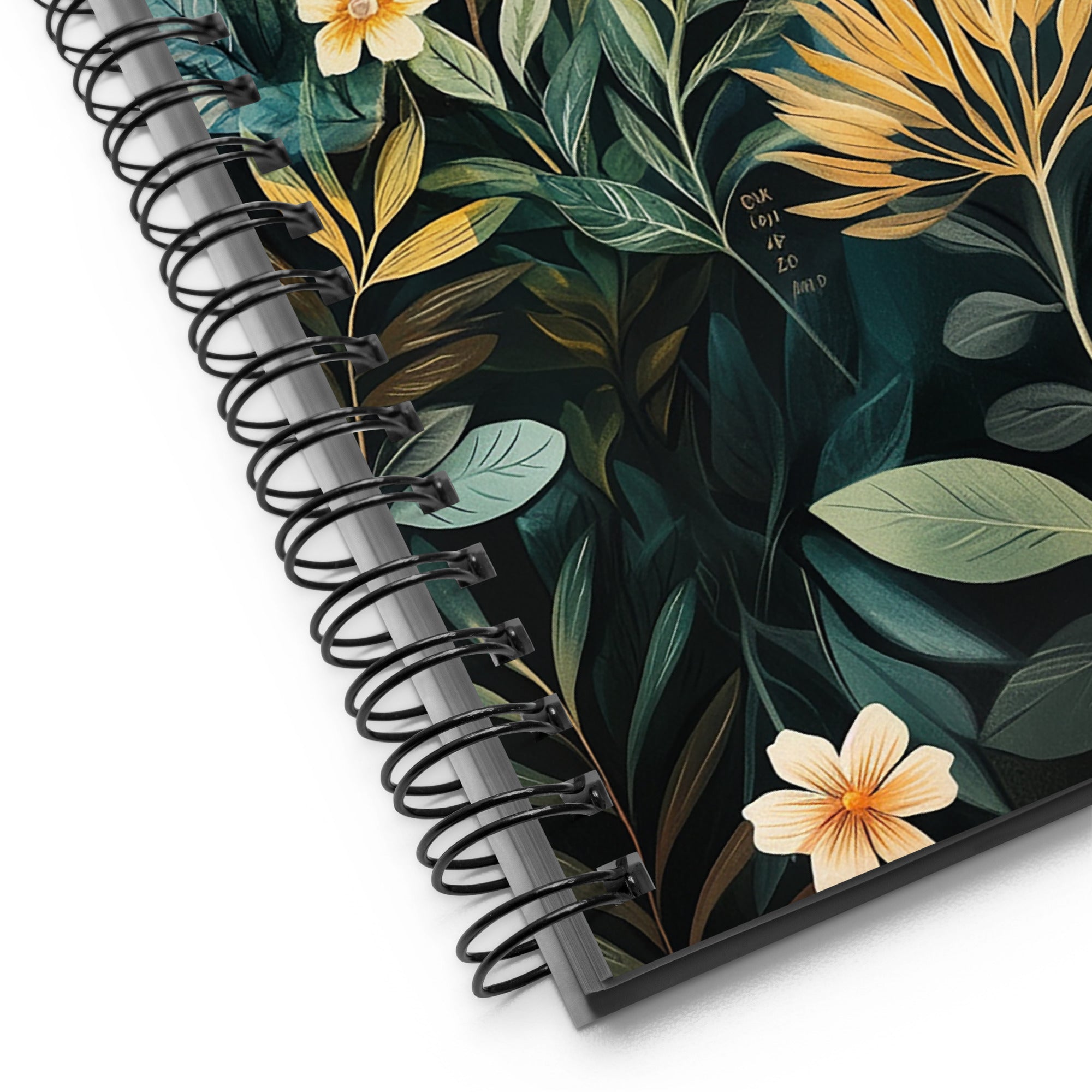 Spiral Notebook - Midnight Bloom | Drese Art