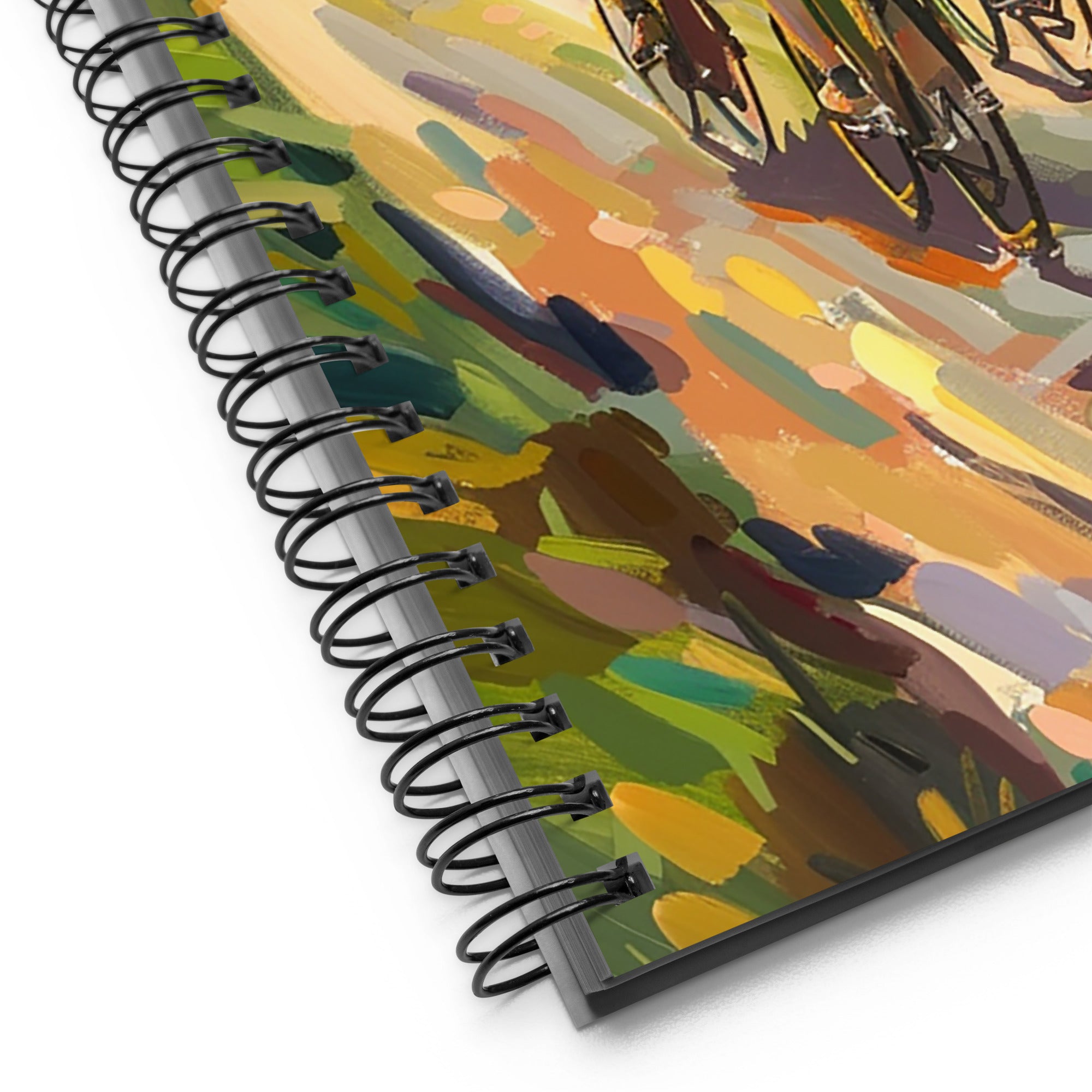 Spiral Notebook - Through Tulip Fields | Drese Art