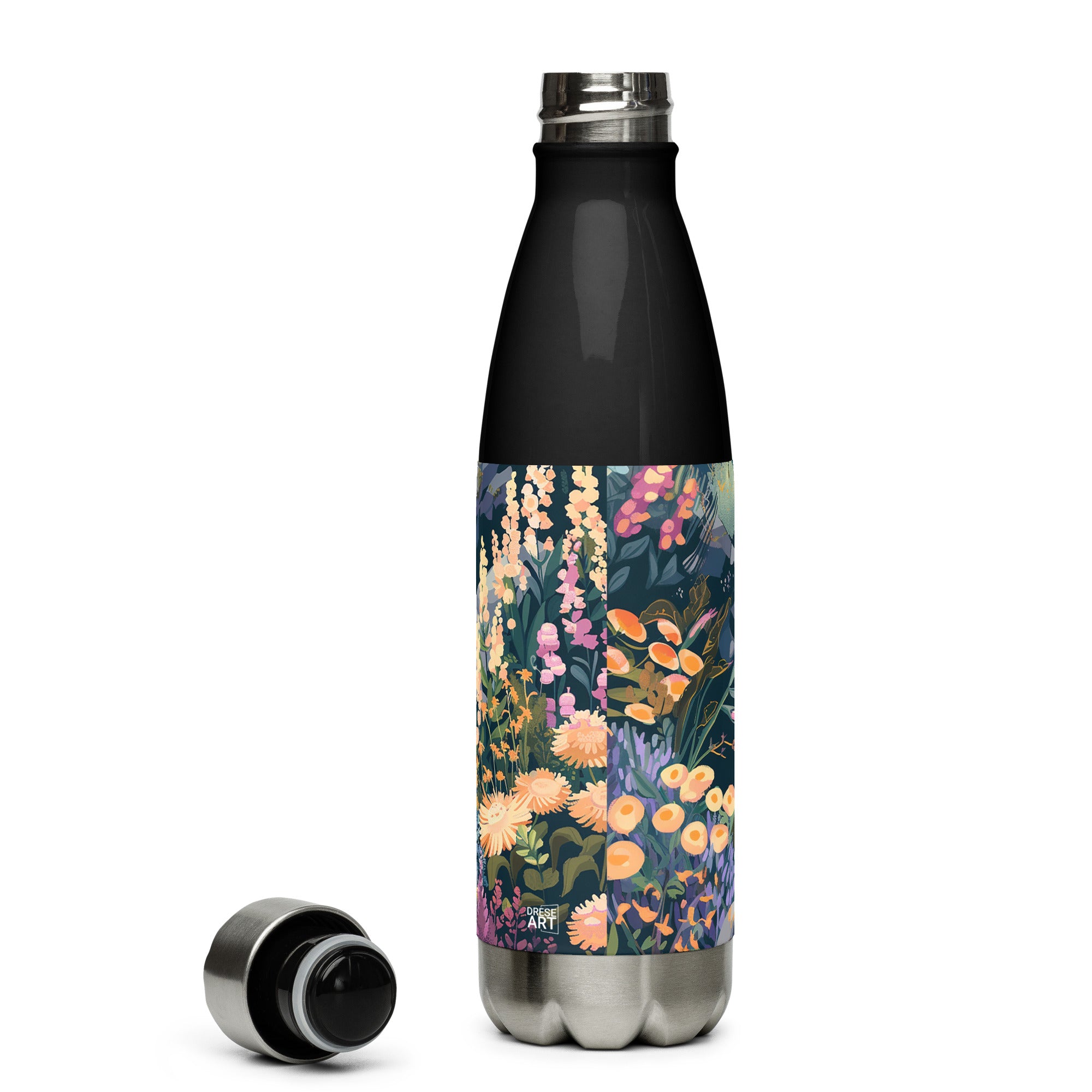 Water Bottle - Alpine Meadow Symphony | Drese Art