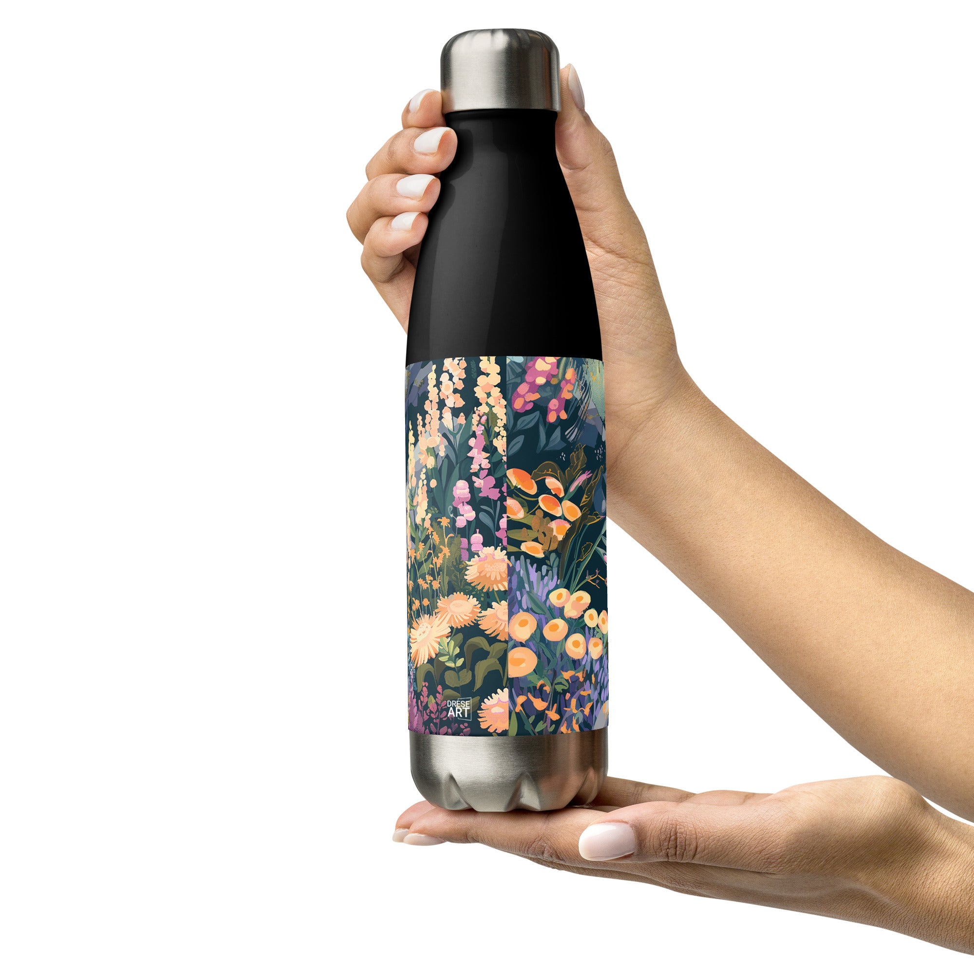 Water Bottle - Alpine Meadow Symphony | Drese Art