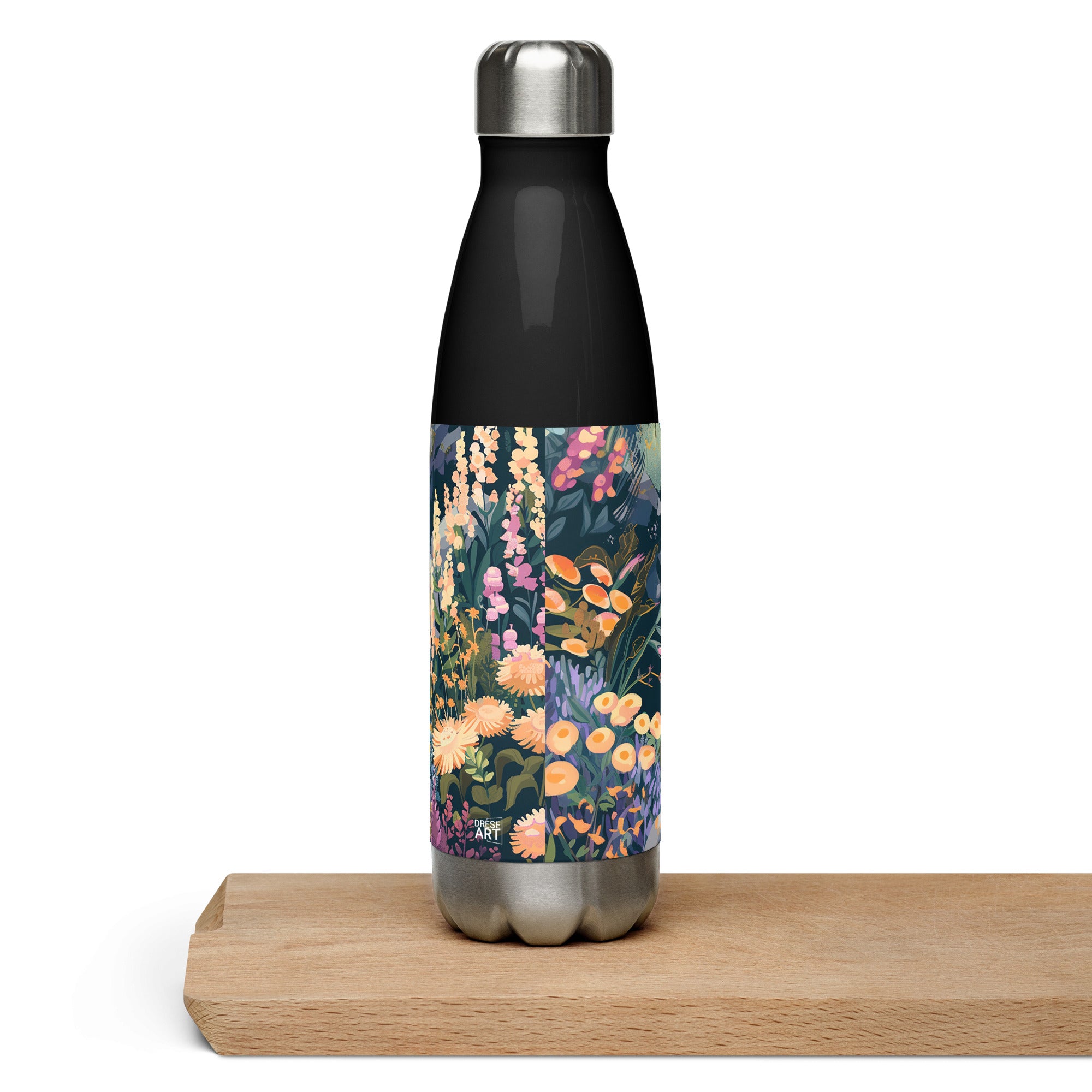 Water Bottle - Alpine Meadow Symphony | Drese Art