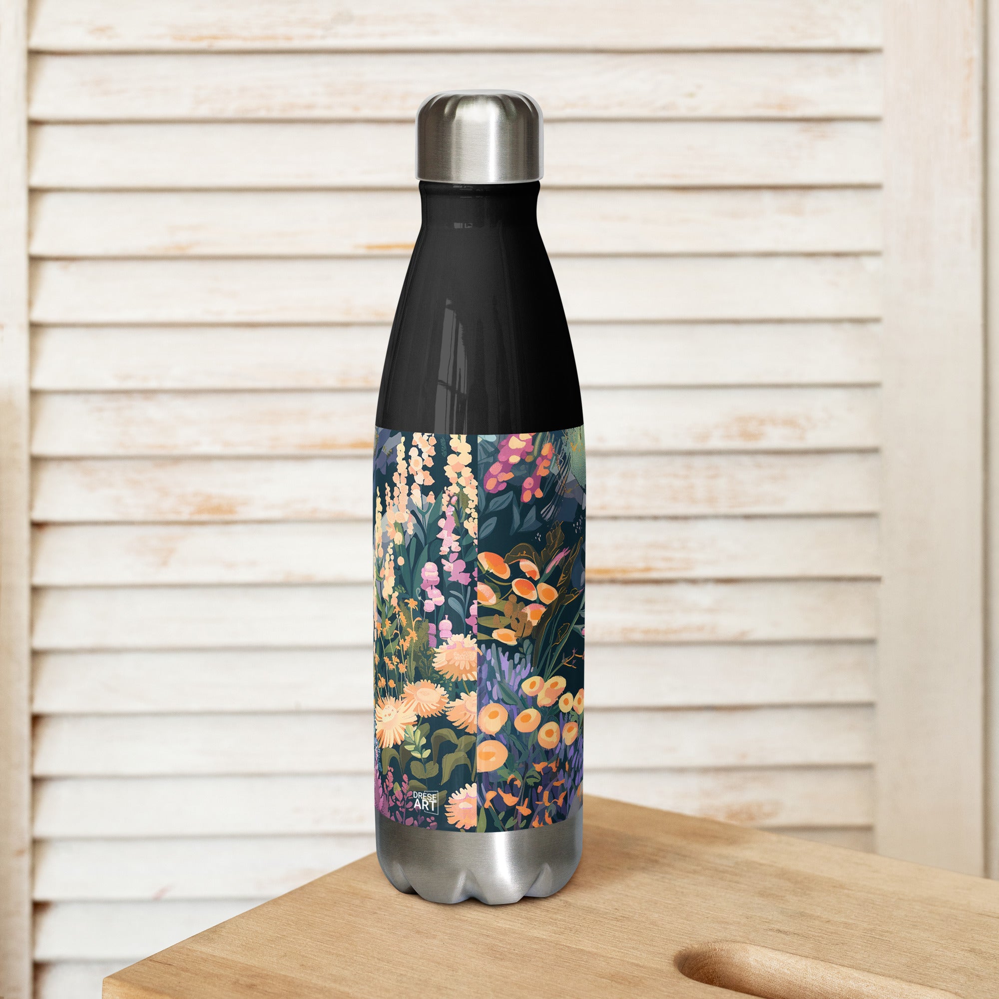 Water Bottle - Alpine Meadow Symphony | Drese Art