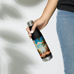 Water Bottle - Miami Retro | Drese Art